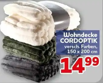 Wohndecke CORDOPTIK