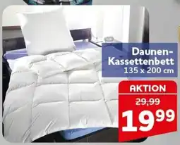 CENTERSHOP Daunen-Kassettenbett Angebot