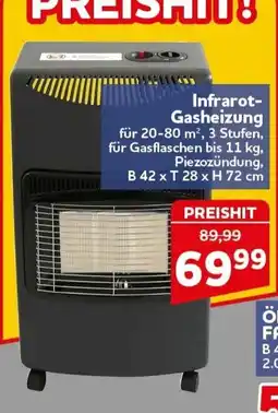 CENTERSHOP Infrarot-Gasheizung Angebot
