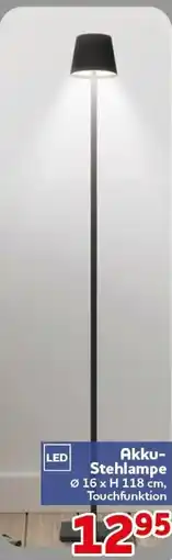 CENTERSHOP Akku-Stehlampe Angebot
