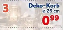 CENTERSHOP Deko-Korb Angebot