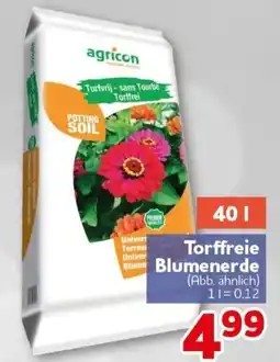 CENTERSHOP agricon Torffreie Blumenerde Angebot