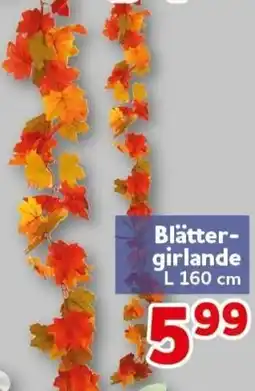 CENTERSHOP Blättergirlande Angebot