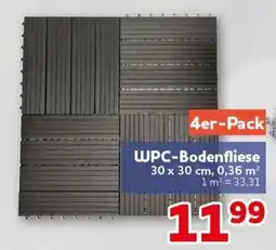 CENTERSHOP WPC-Bodenfliese Angebot