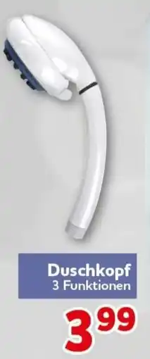 CENTERSHOP Duschkopf 3 Funktionen Angebot