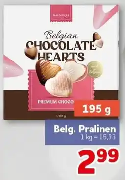 CENTERSHOP Belgian Chocolate Hearts Angebot