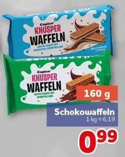 CENTERSHOP Capico Knusper Waffeln Schokowaffeln Angebot