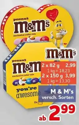 CENTERSHOP peanut m&m's exclusive color mix Angebot