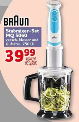 CENTERSHOP BRAUN Stabmixer-Set MQ 5060 Angebot