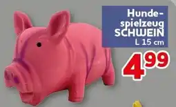 CENTERSHOP Hundespielzeug SCHWEIN Angebot