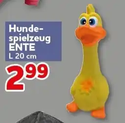 CENTERSHOP Hundespielzeug ENTE Angebot