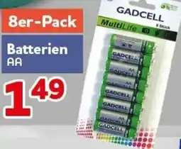 CENTERSHOP GADCELL Batterien AA Angebot