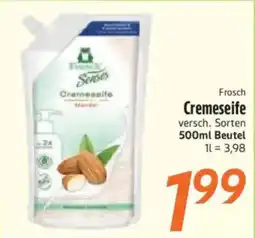 inkoop Frosch Cremeseife Angebot