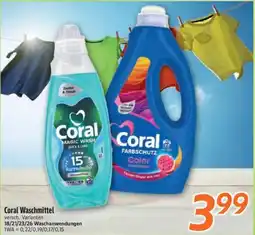 inkoop Coral Waschmittel Angebot