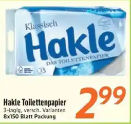 inkoop Hakle Toilettenpapier Angebot