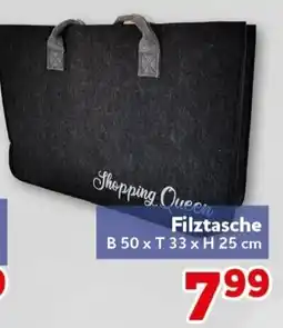 CENTERSHOP Shopping Queen Filztasche Angebot
