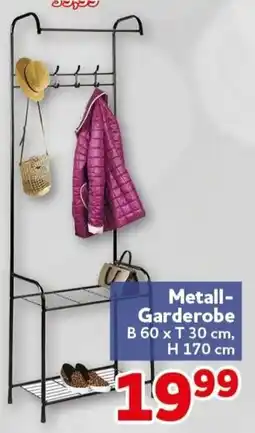 CENTERSHOP Metall-Garderobe Angebot