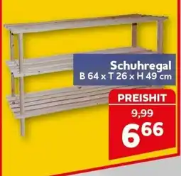 CENTERSHOP Schuhregal Angebot