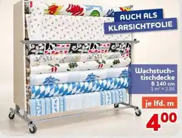 CENTERSHOP Wachstuchtischdecke Angebot