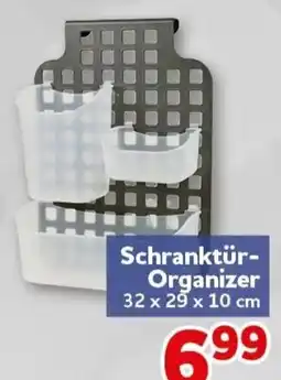 CENTERSHOP Schranktür-Organizer Angebot