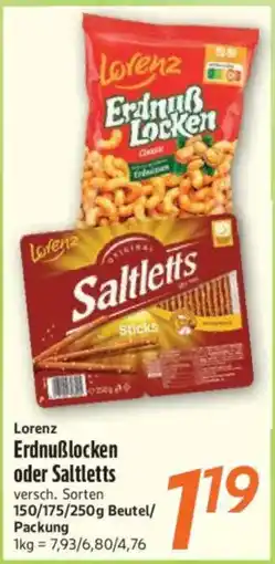 inkoop Lorenz Erdnußlocken oder Saltletts Angebot