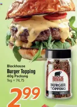 inkoop Blockhouse Burger Topping Angebot