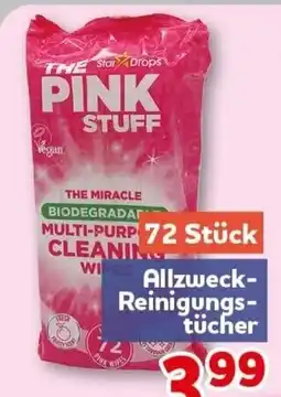 CENTERSHOP THE PINK STUFF Allzweck-Reinigungstücher Angebot