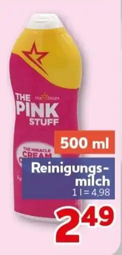 CENTERSHOP THE PINK STUFF Reinigungsmilch Angebot