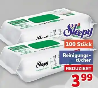 CENTERSHOP Sleepy Reinigungstücher Angebot