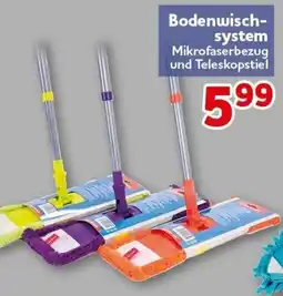 CENTERSHOP Bodenwisch-system Mikrofaserbezug und Teleskopstiel Angebot