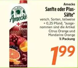 inkoop Amecke Sanfte oder Plus-Säfte* Angebot