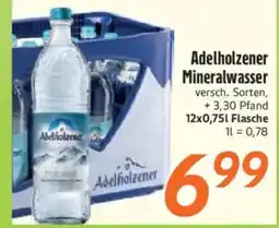 inkoop Adelholzener Mineralwasser Angebot