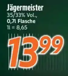 inkoop Jägermeister Angebot