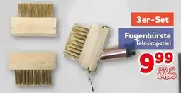 CENTERSHOP Fugenbürste Teleskopstiel Angebot