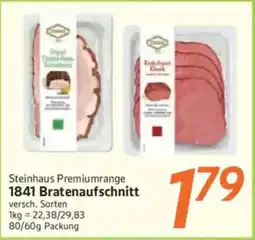 inkoop Steinhaus Premiumrange 1841 Bratenaufschnitt Angebot