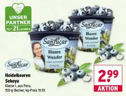 Wasgau SanLucar Heidelbeeren Sekoya Angebot