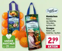 Wasgau Sanfucar Mandarinen Angebot
