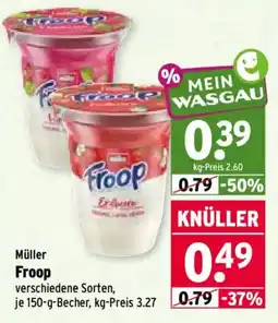 Wasgau Müller Froop Angebot