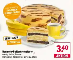 Wasgau Bananen-Buttercremetorte Angebot