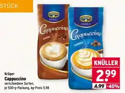 Wasgau Krüger Cappuccino Angebot