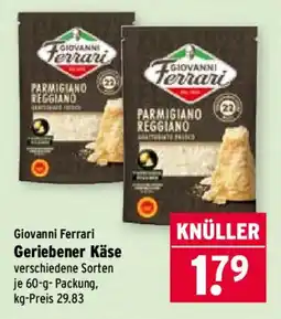 Wasgau Giovanni Ferrari Geriebener Käse Angebot