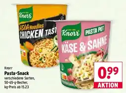 Wasgau Knorr Pasta-Snack Angebot