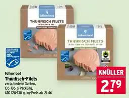Wasgau Followfood Thunfisch-Filets Angebot
