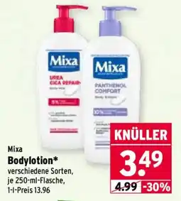 Wasgau Mixa Bodylotion* Angebot