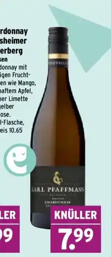 Wasgau Karl Pfaffmann Chardonnay Angebot