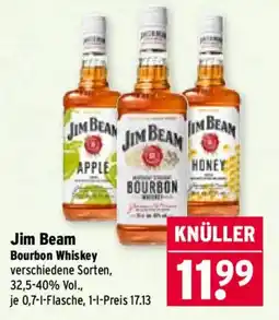 Wasgau Jim Beam Bourbon Whiskey Angebot