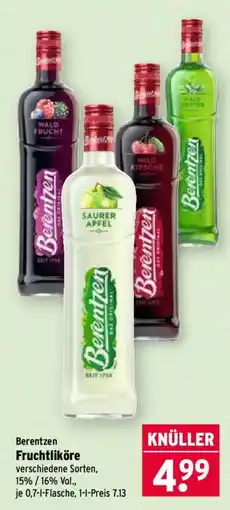 Wasgau Berentzen Fruchtliköre Angebot