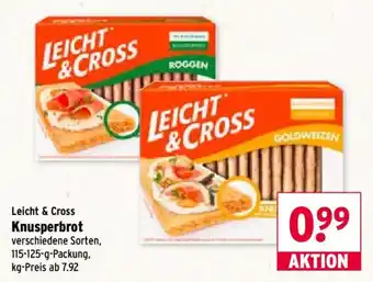 Wasgau Leicht & Cross Knusperbrot Angebot