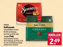 Wasgau Senseo Kaffeepads Angebot