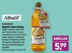 Wasgau Albaöl Schwedische Rapsöl-Zubereitung Angebot